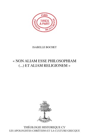 \"NON ALIAM ESSE PHILOSOPHIAM [ ... ] ET ALIAM RELIGIONEM\" (AUGUSTIN, DE UER REL. 5, 8)